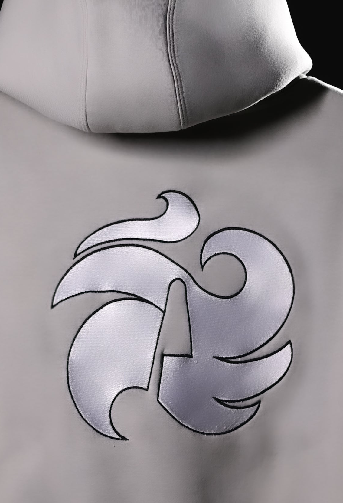 LUNAR SILVER AEROZ HOODIE